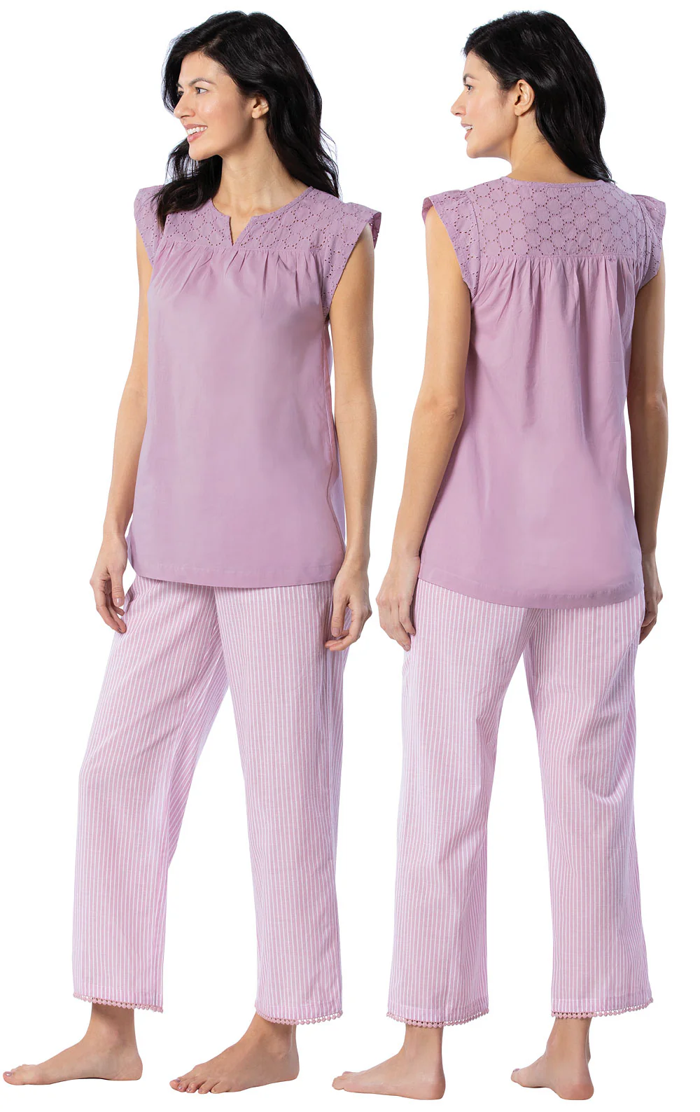 Addison Meadow Flutter Sleeve Capri Pajamas  - Final Sale - Image 4