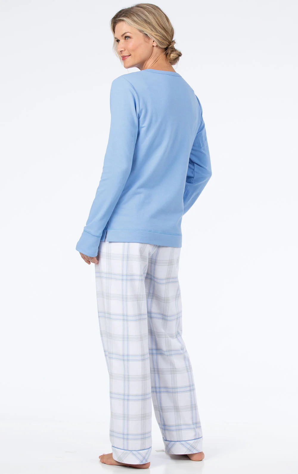 Addison Meadow Pullover Flannel Pajamas - Final Sale - Image 2
