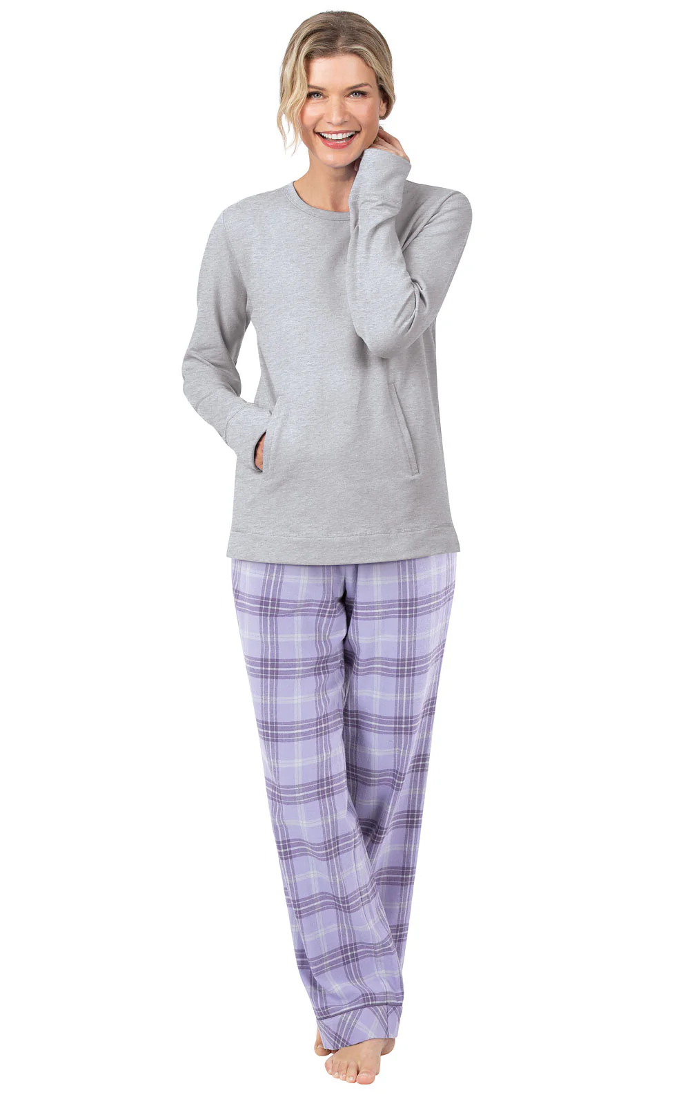 Addison Meadow Pullover Flannel Pajamas - Final Sale - Image 4