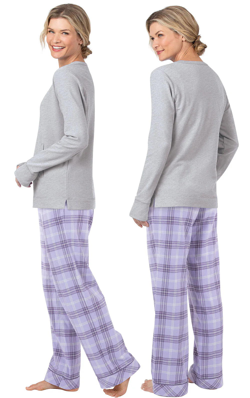 Addison Meadow Pullover Flannel Pajamas - Final Sale - Image 5
