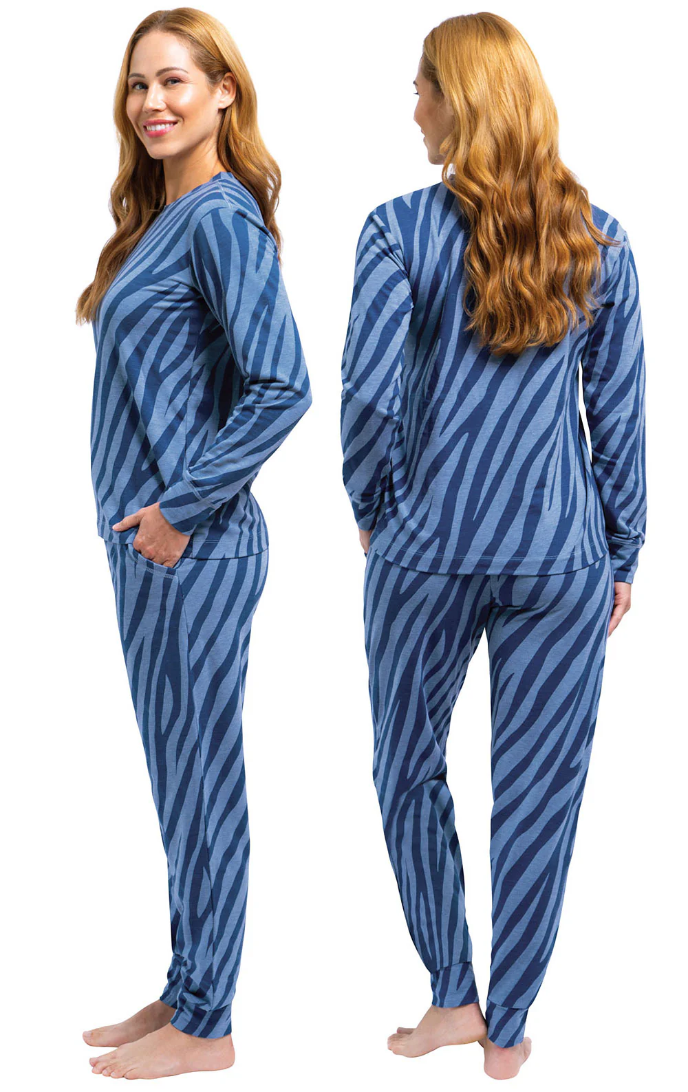 Addison Meadow Pullover Jogger Pajamas - Final Sale - Image 2