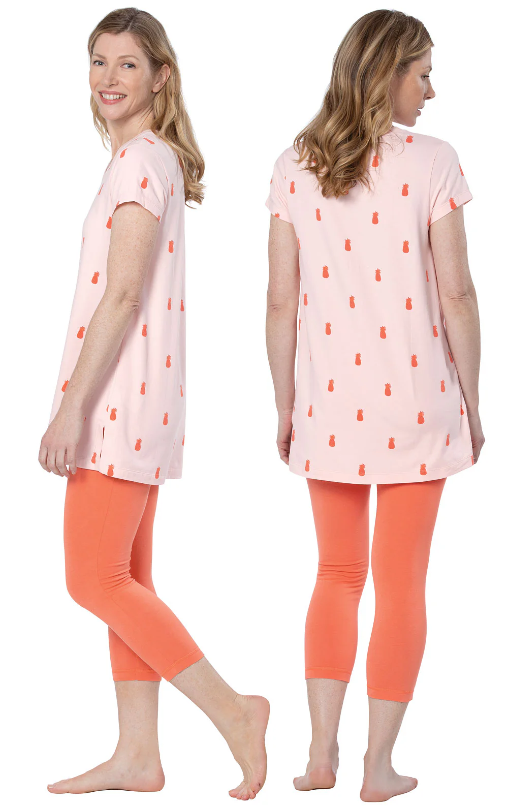 Addison Meadow Short Sleeve Legging Pajamas  - Final Sale - Image 6