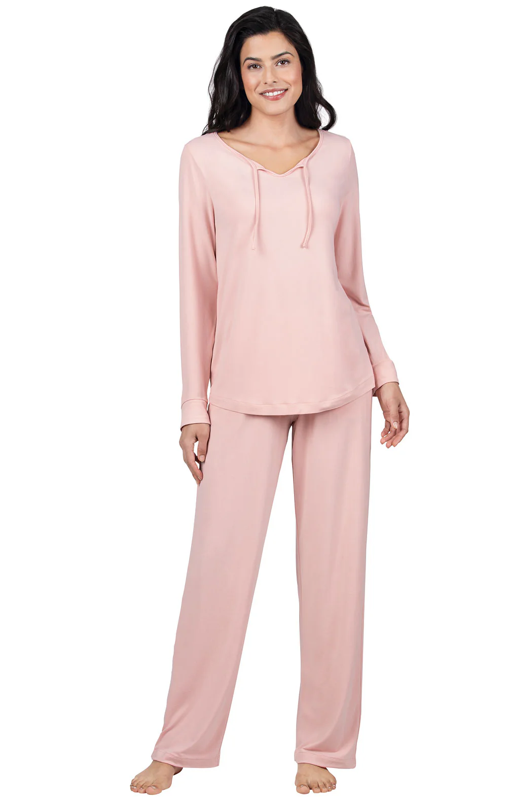 Addison Meadow Tie Neck Pajamas - Final Sale