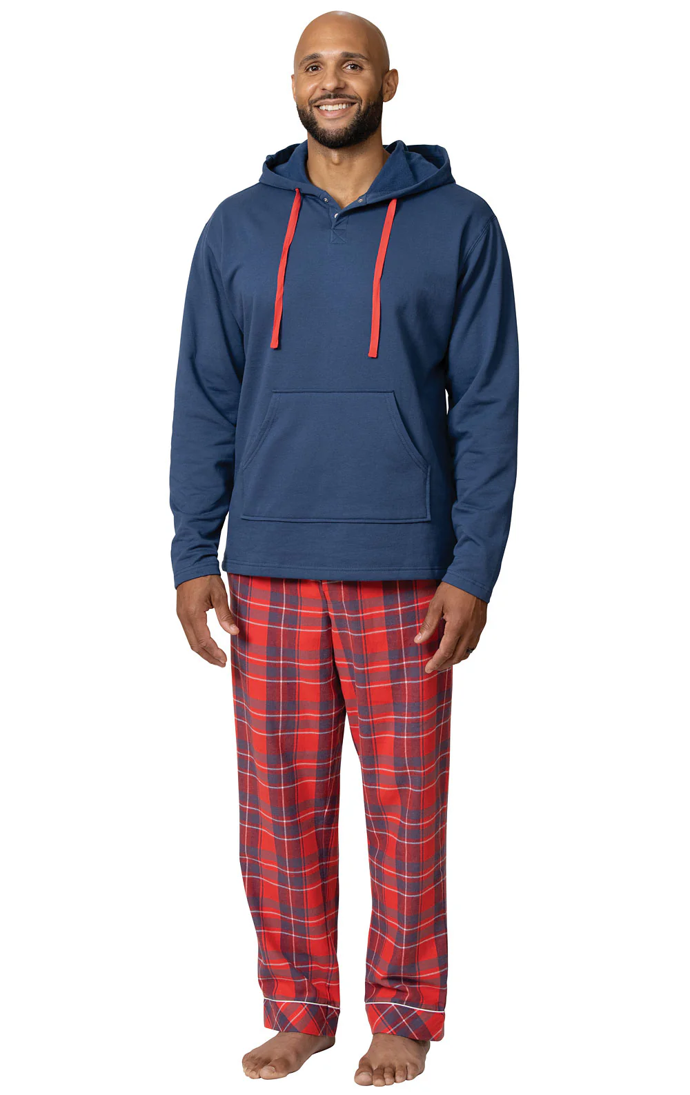 Americana Plaid Matching Family Pajamas - Image 7