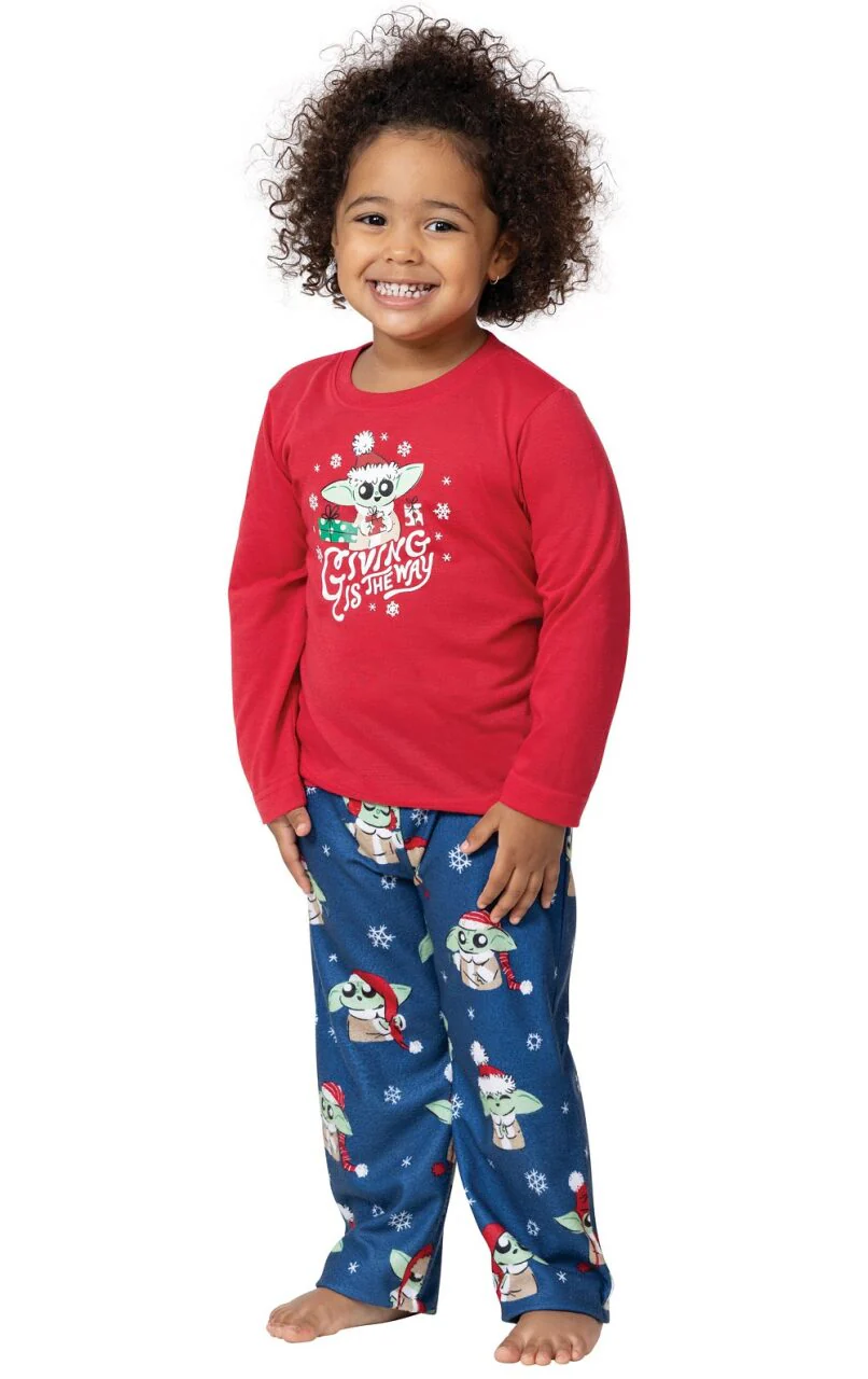 Baby Yoda Toddler Pullover Pajamas - Final Sale