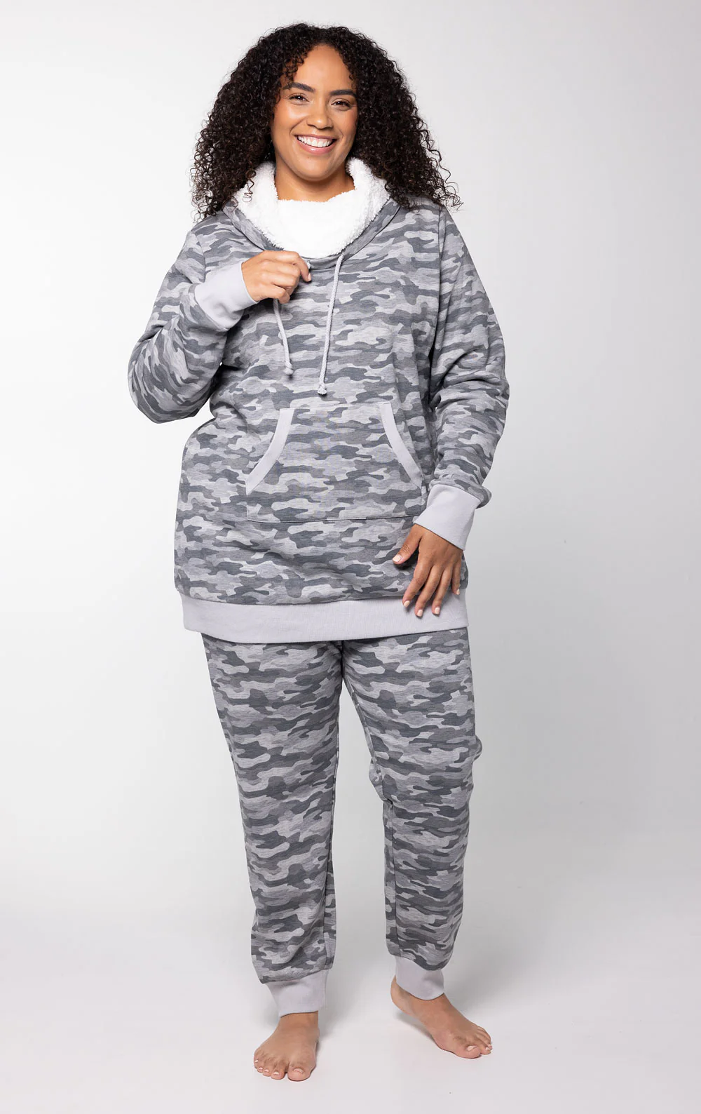 Chalet Shearling Rollneck Pajamas - Image 4