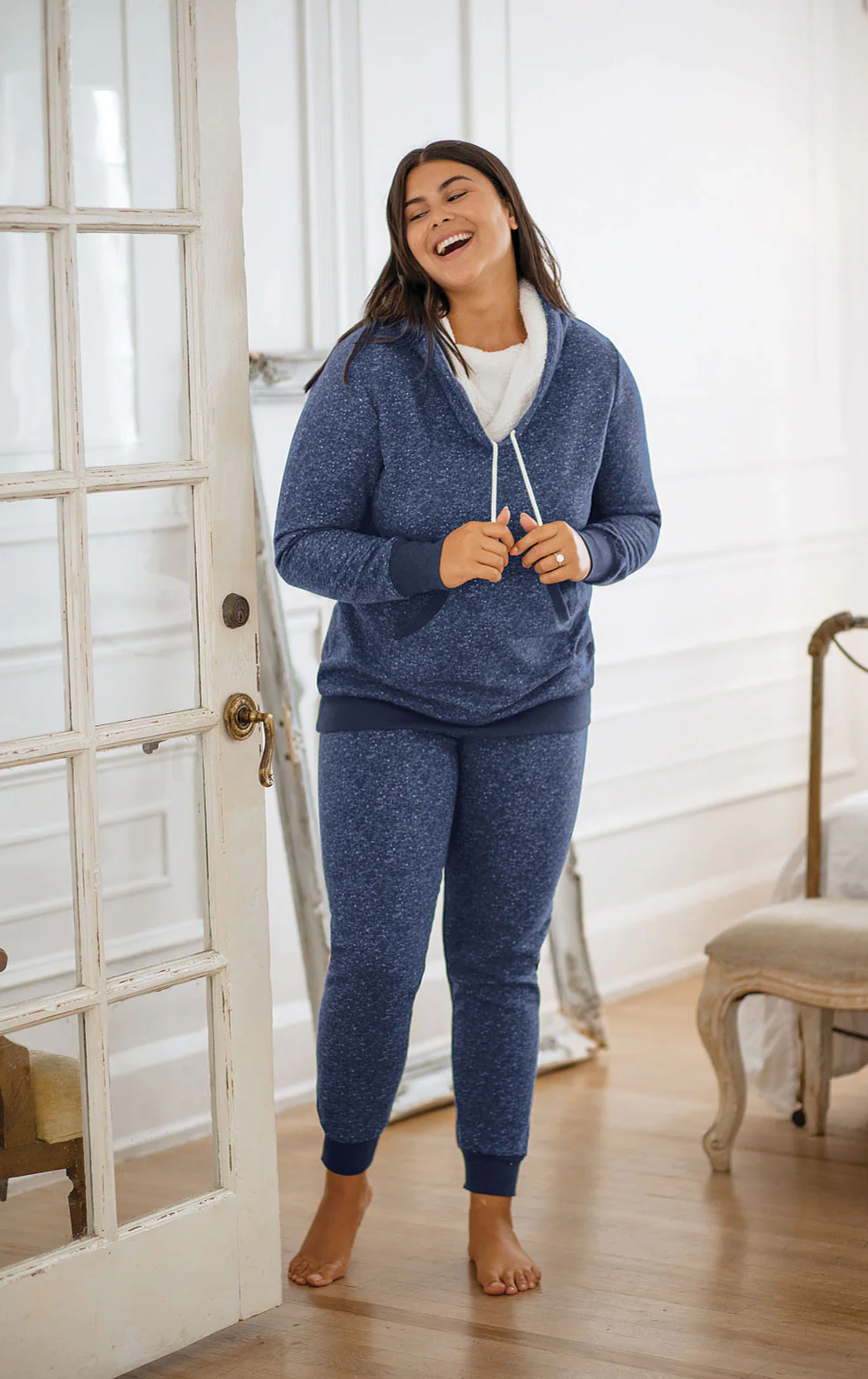 Chalet Shearling Rollneck Pajamas - Image 8