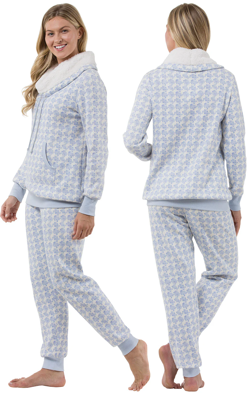 Chalet Shearling Rollneck Pajamas - Image 9
