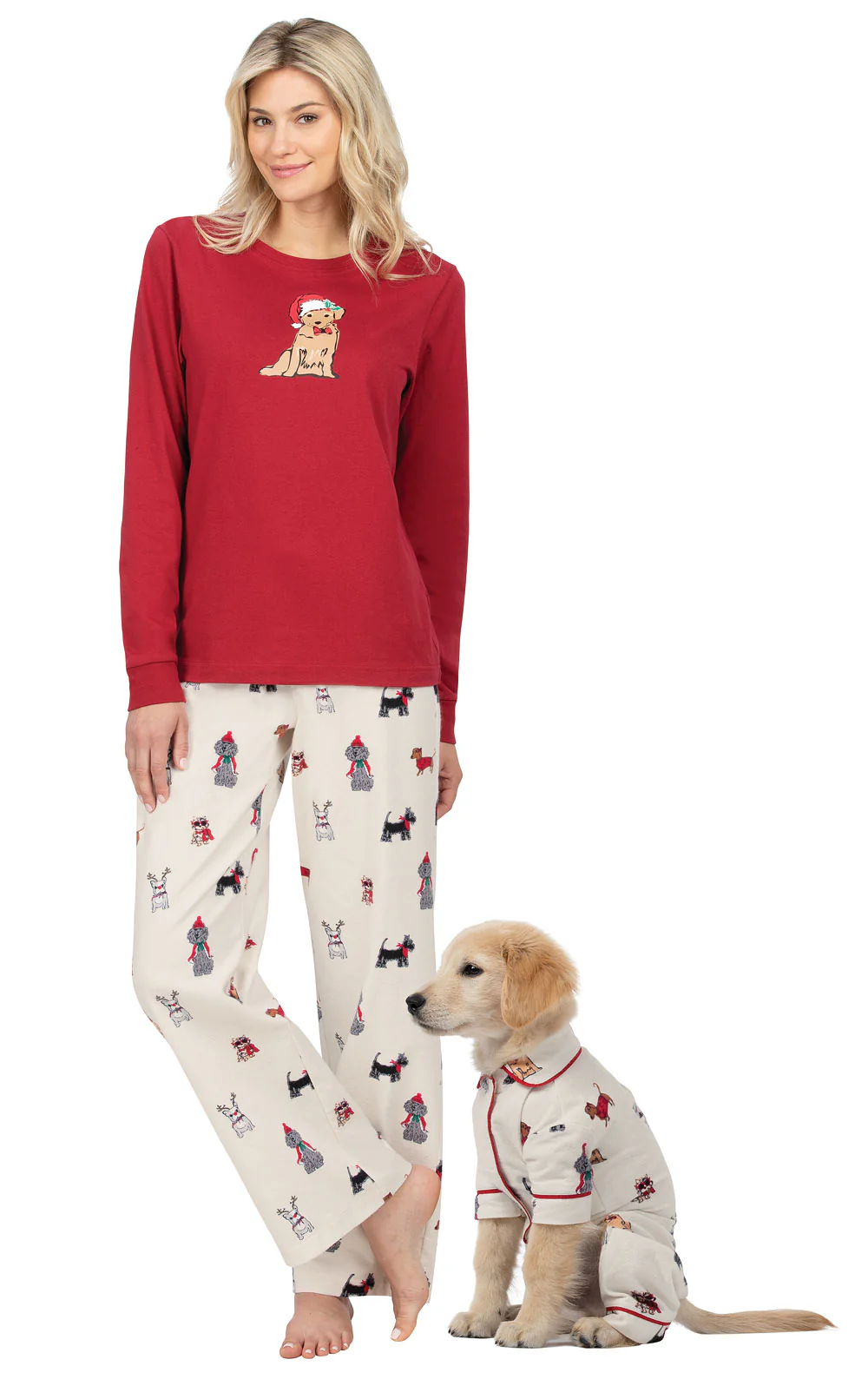 Christmas Dogs Flannel Pajamas - Pet & Owner - Image 2