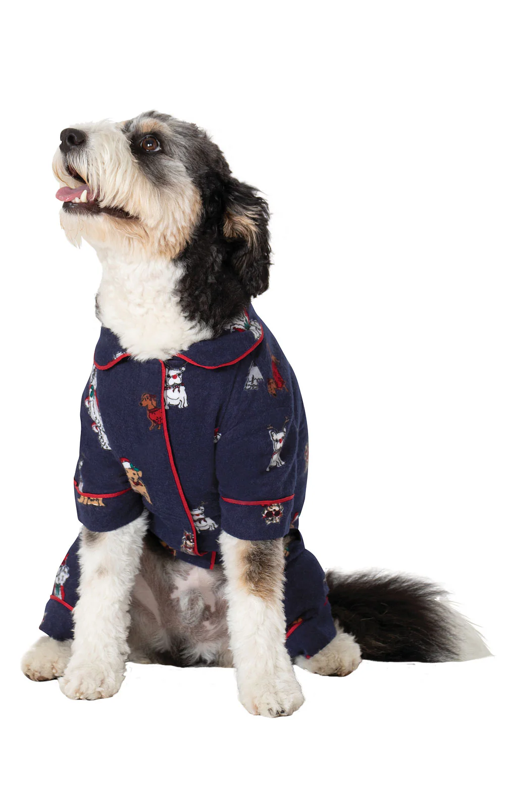 Christmas Dogs Flannel Pet Pajamas - Pet & Owner - Image 2