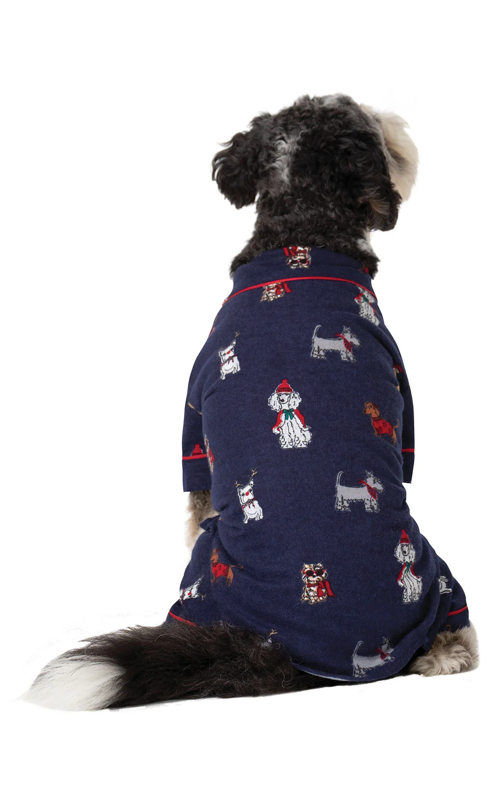 Christmas Dogs Flannel Pet Pajamas - Pet & Owner - Image 3