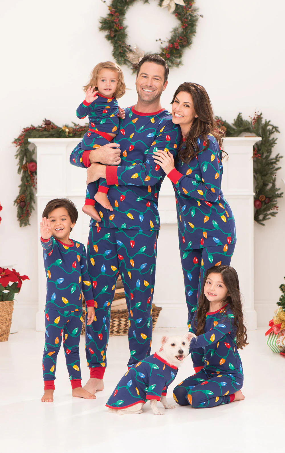 Christmas Lights Matching Family Pajamas - Image 7