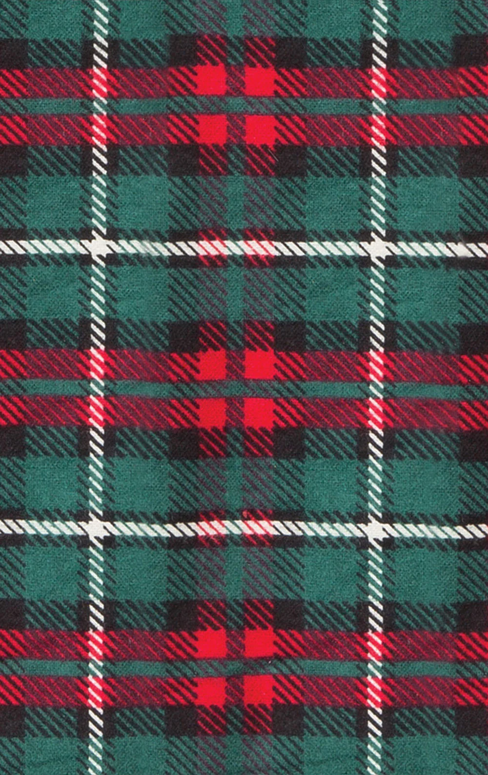 Christmas Plaid Matching Couples Pajamas - Image 5