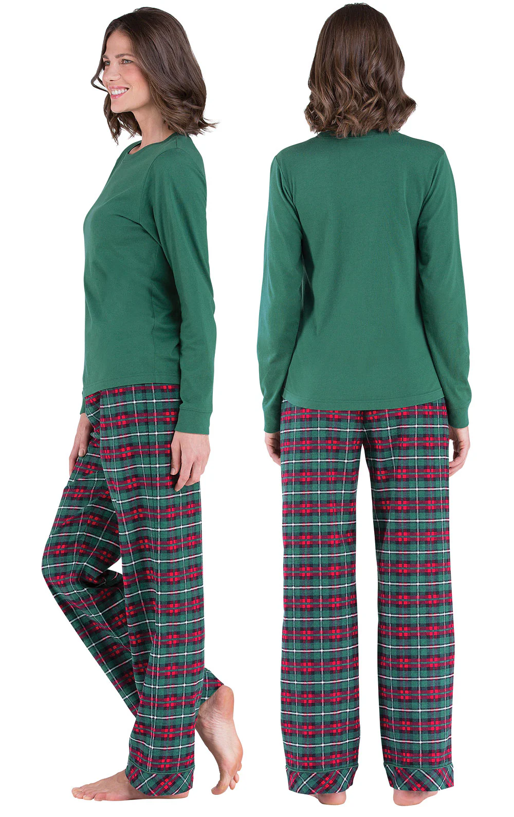 Christmas Plaid Pajamas - Pet & Owner - Image 2