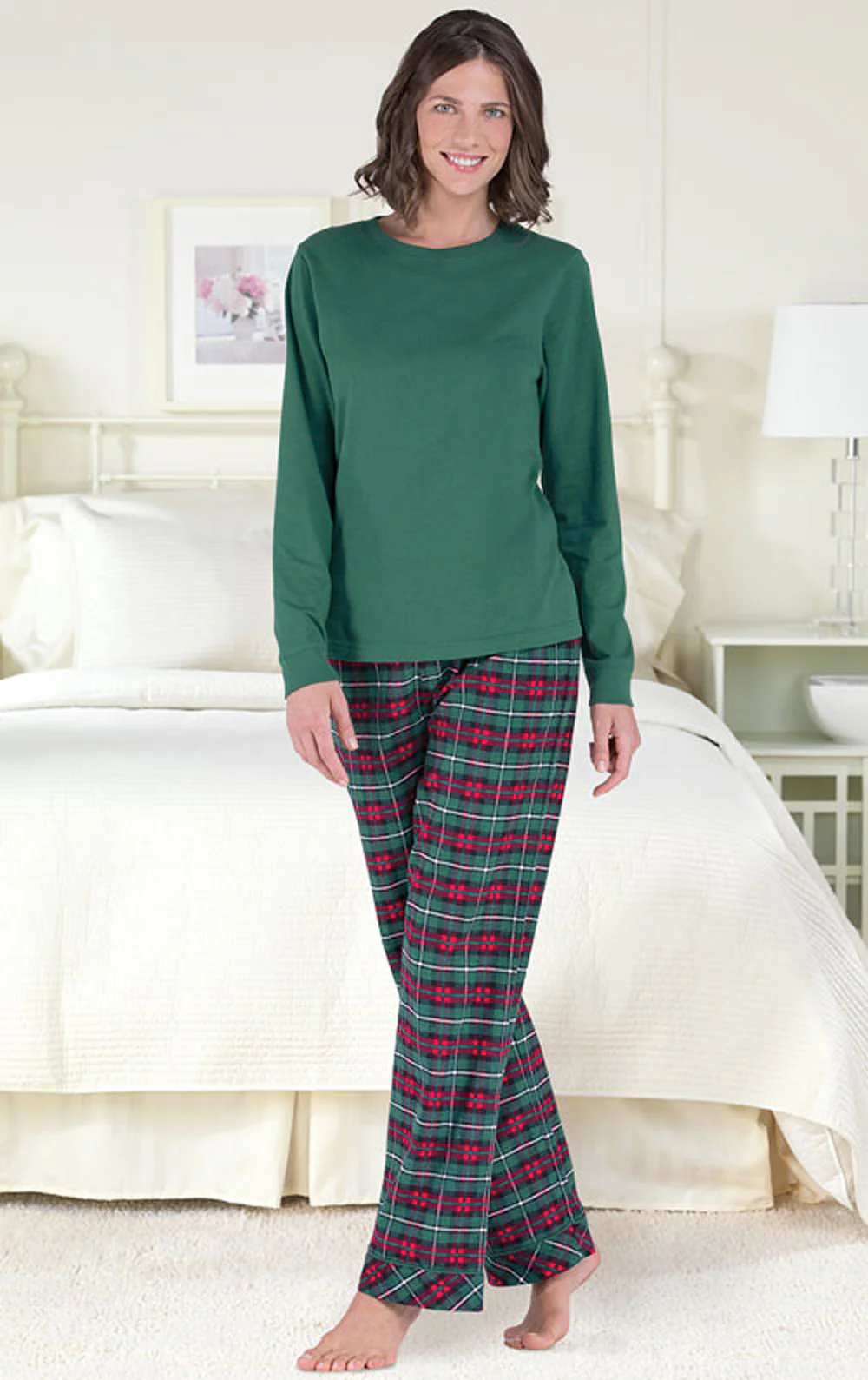 Christmas Plaid Pajamas - Pet & Owner - Image 3