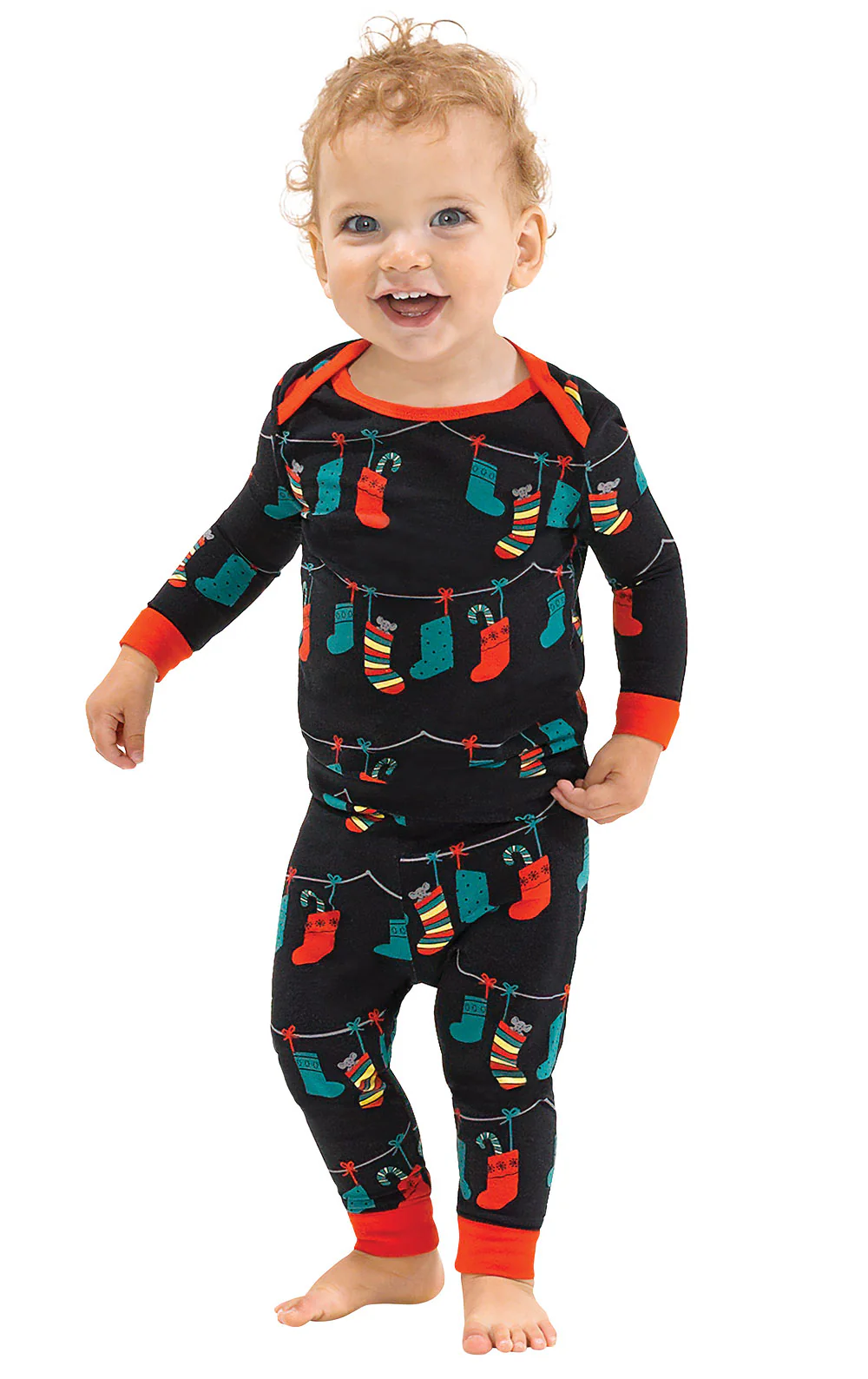 Christmas Stockings Matching Family Pajamas - Image 7