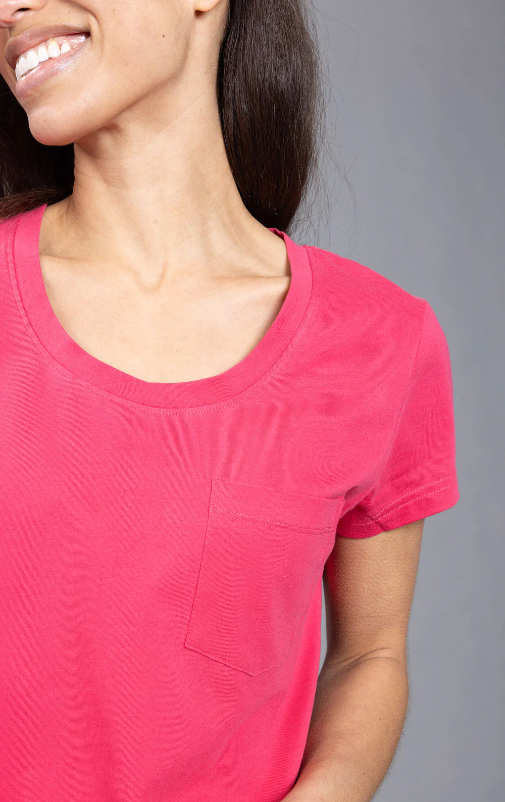 Coffee Lovers Pocket Tee Capri Pajamas - Image 4