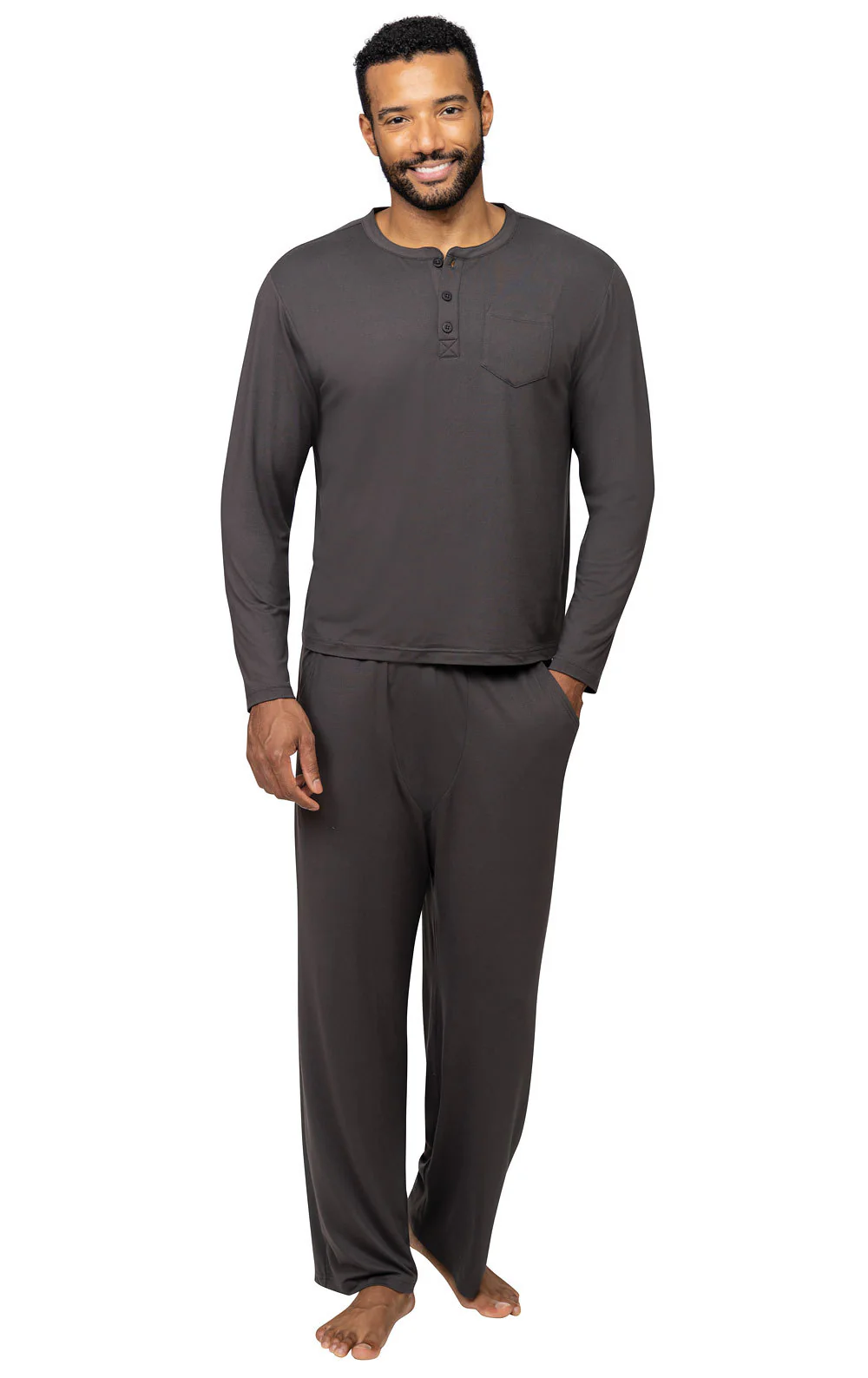 Comfort Club Henley Men's Pajamas - Comfort Club - Image 8