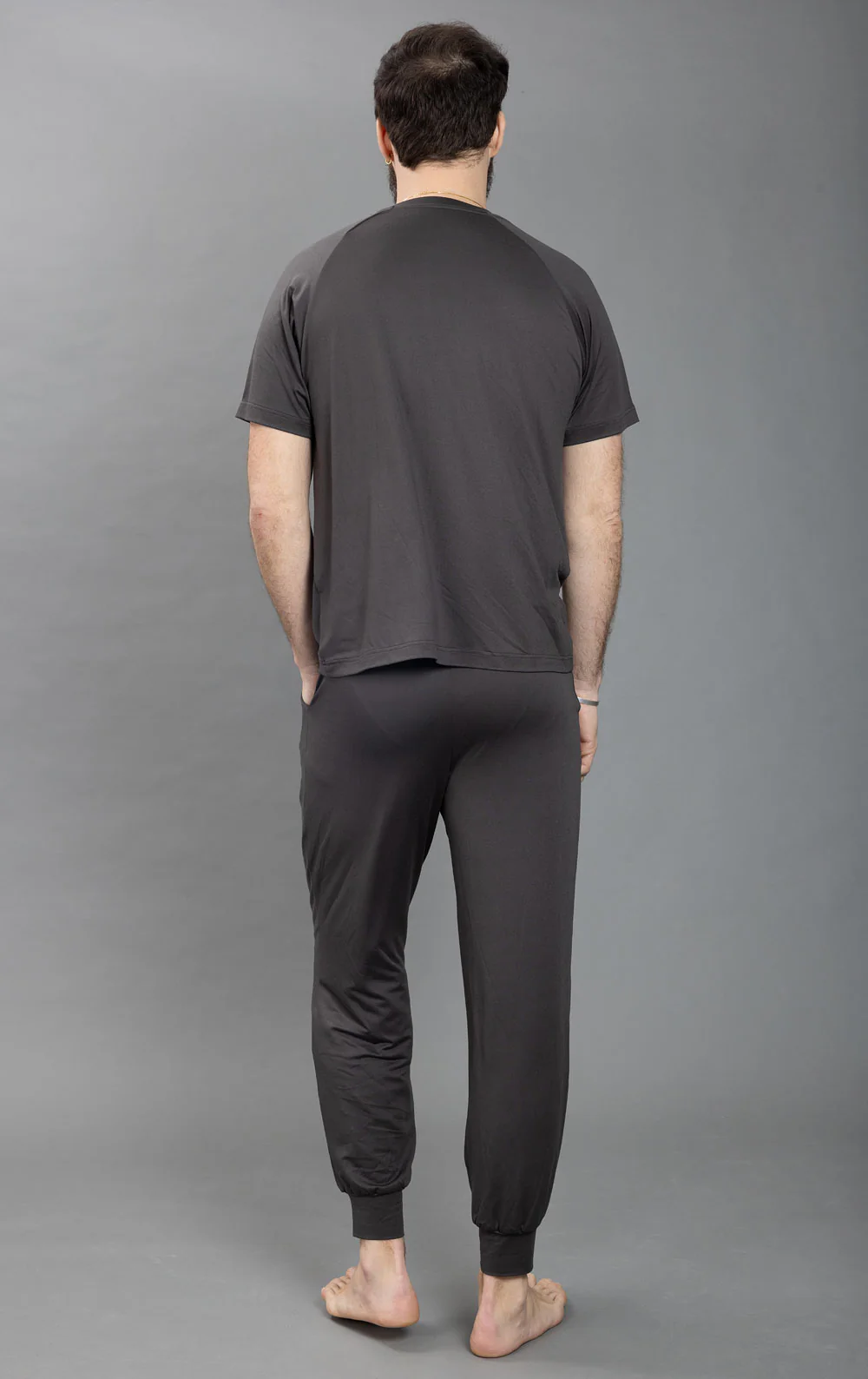 Comfort Club Short Sleeve Jogger Men’s Pajamas - Image 3