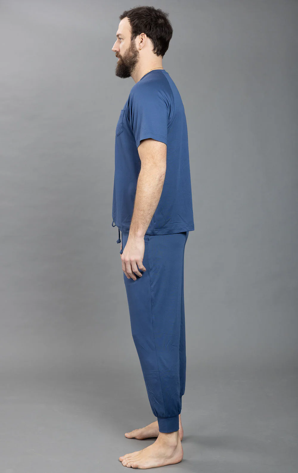 Comfort Club Short Sleeve Jogger Men’s Pajamas - Image 8