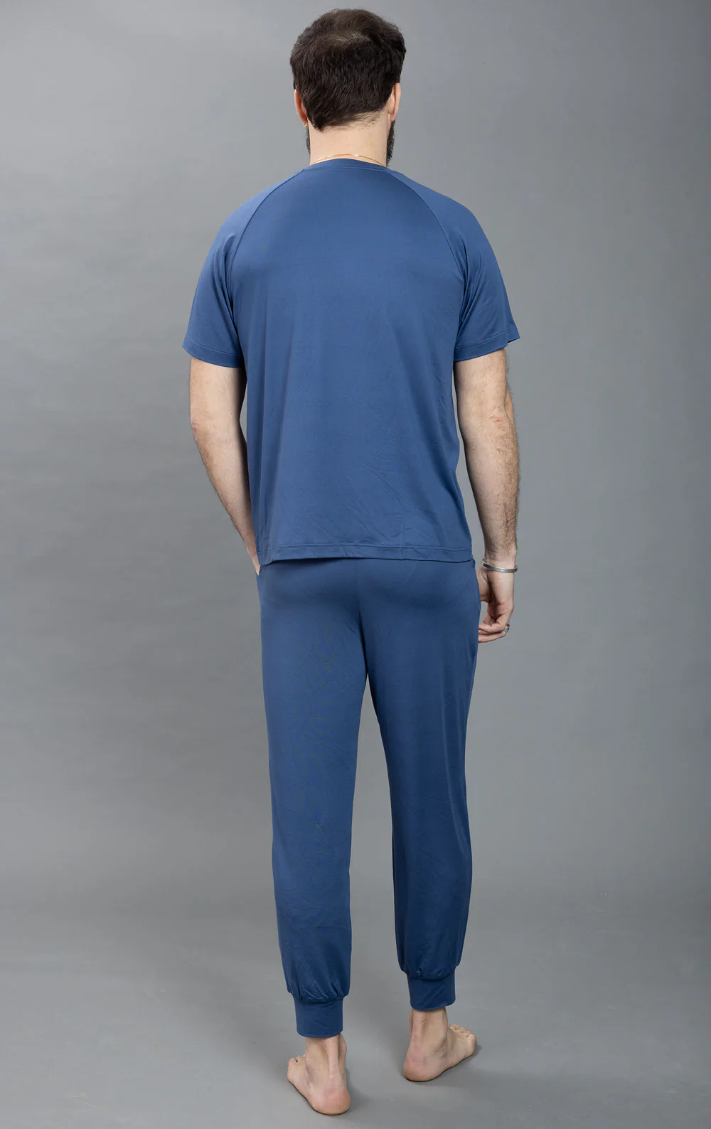 Comfort Club Short Sleeve Jogger Men’s Pajamas - Image 9
