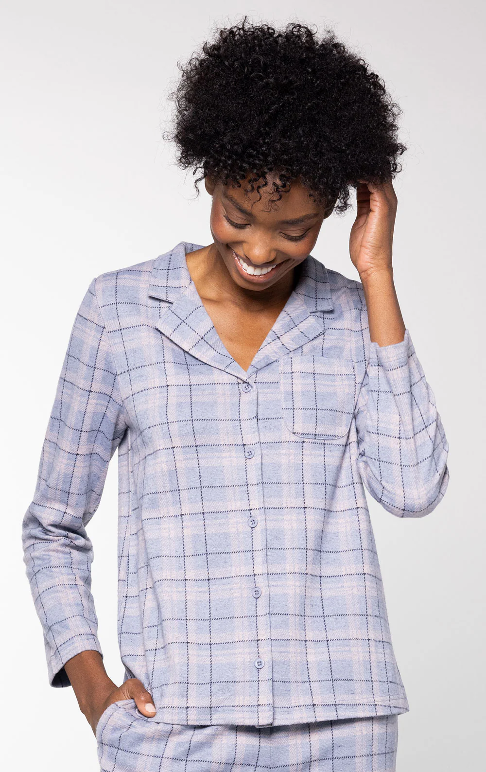 Comfort Knit Button-Front Shirt - Image 7