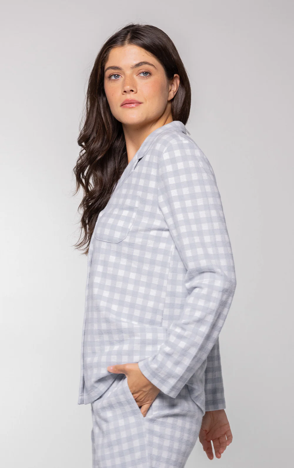 Comfort Knit Button-Front Shirt - Image 3