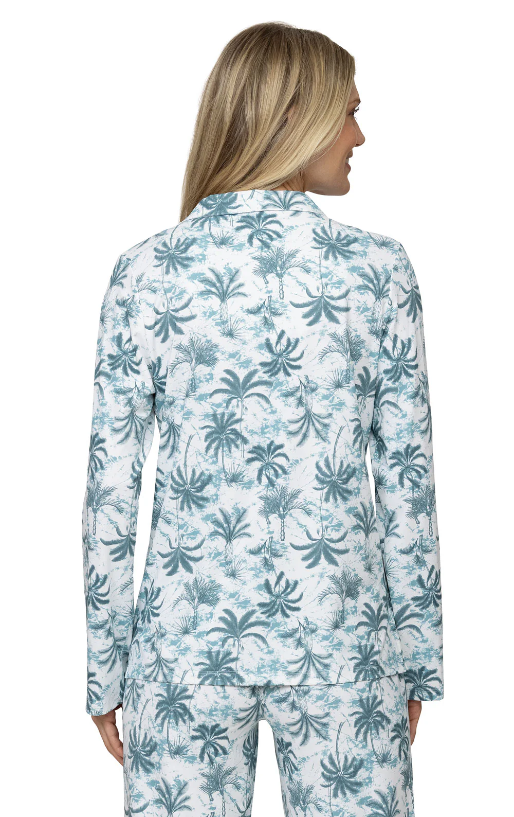 Cooling Pajama Button-Front Shirt - Image 7