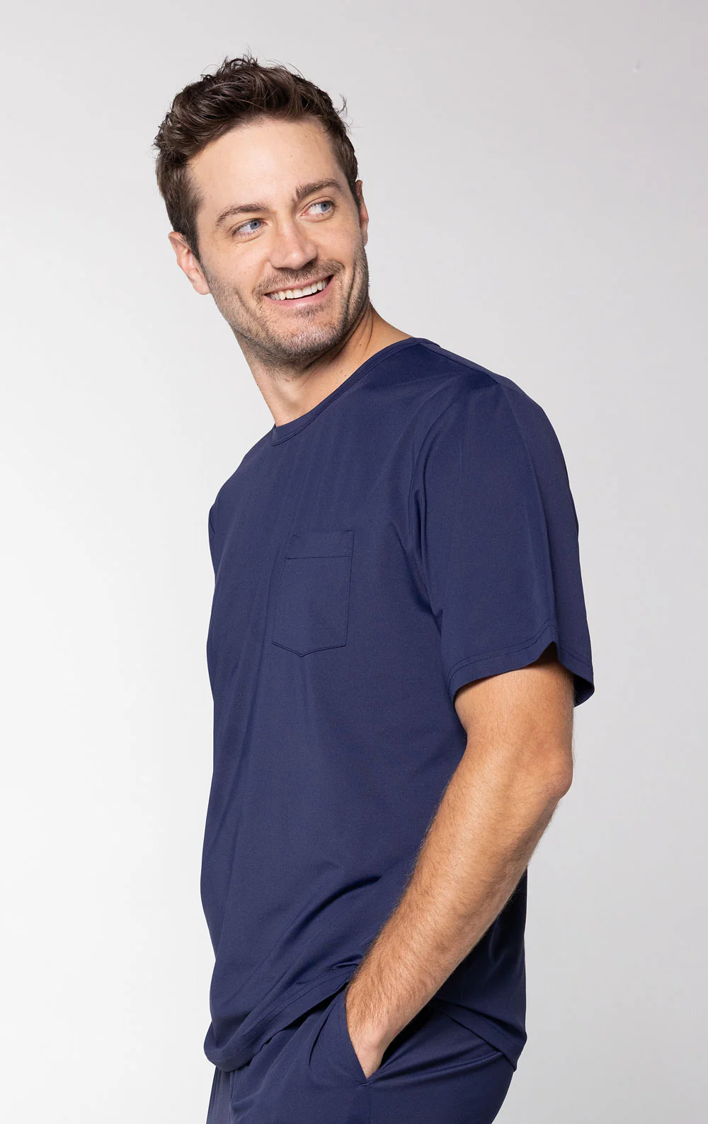 Cooling Pajama Men's Pocket Tee - Image 3