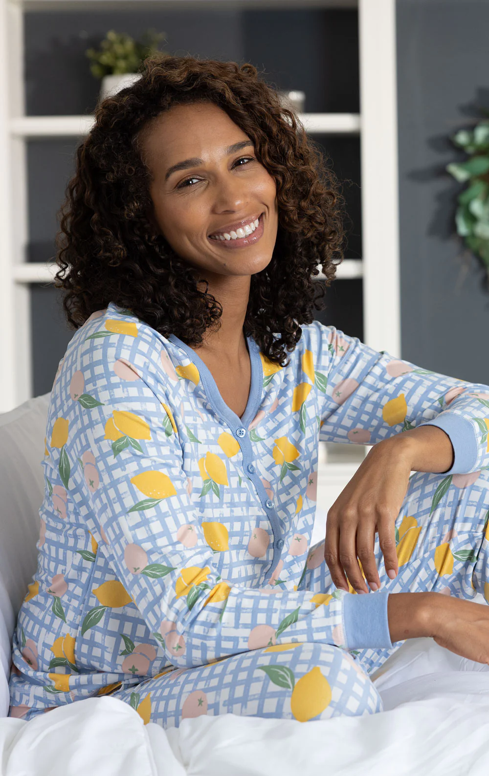 Countryside Gingham Jogger Pajamas - Image 2