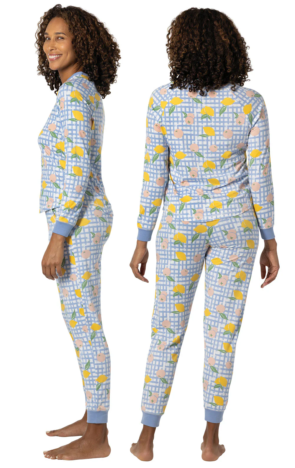 Countryside Gingham Jogger Pajamas - Image 6