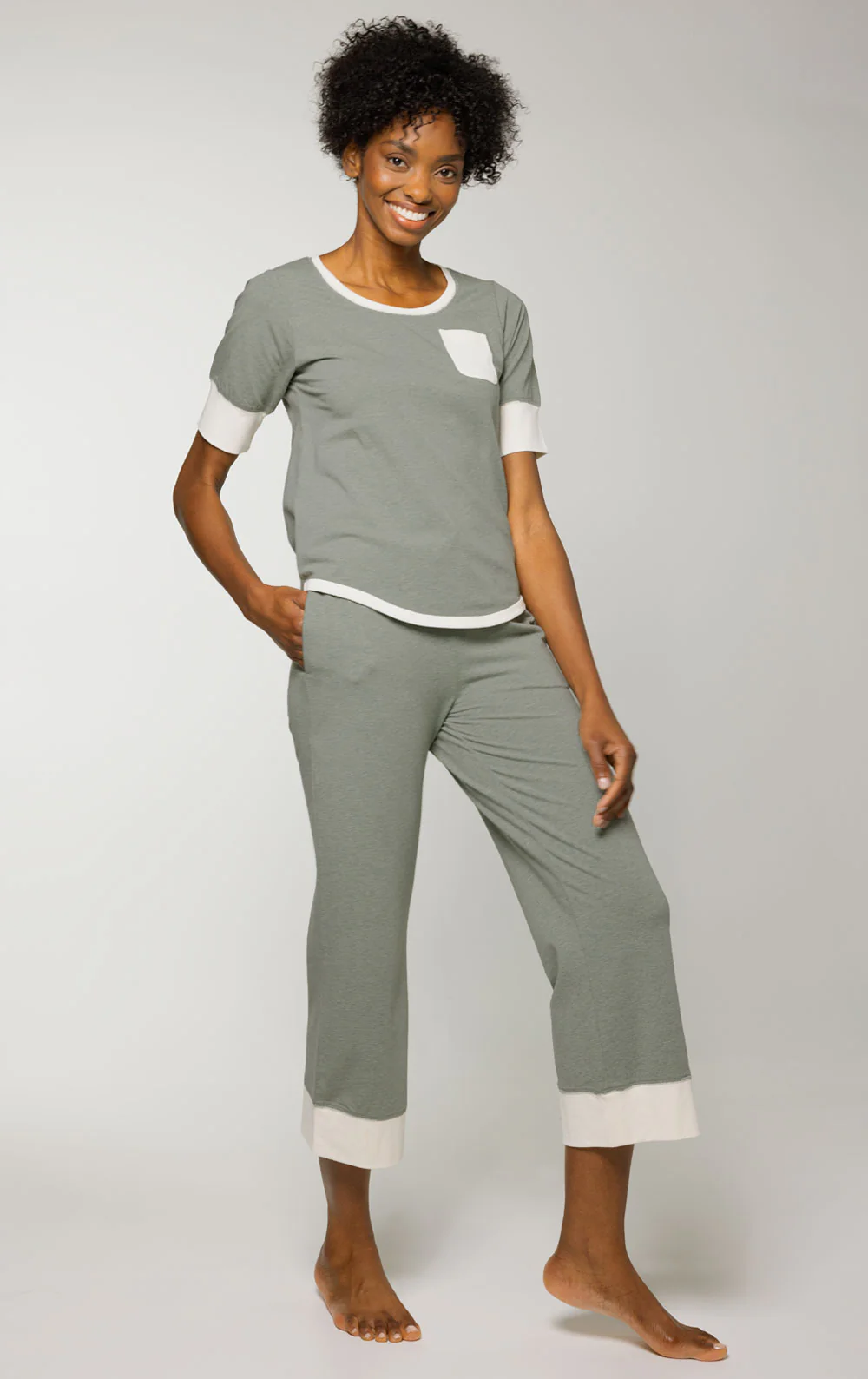 Cozy Capri Pajamas - Image 3