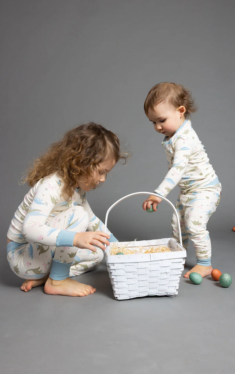 Dino Bunnies Infant Pajamas - Image 4