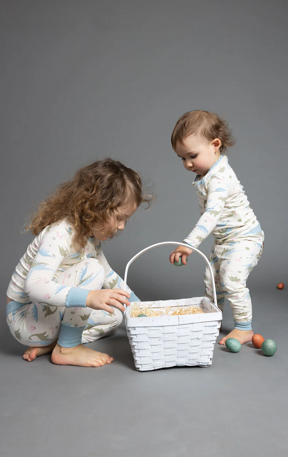 Dino Bunnies Toddler Pajamas - Image 3