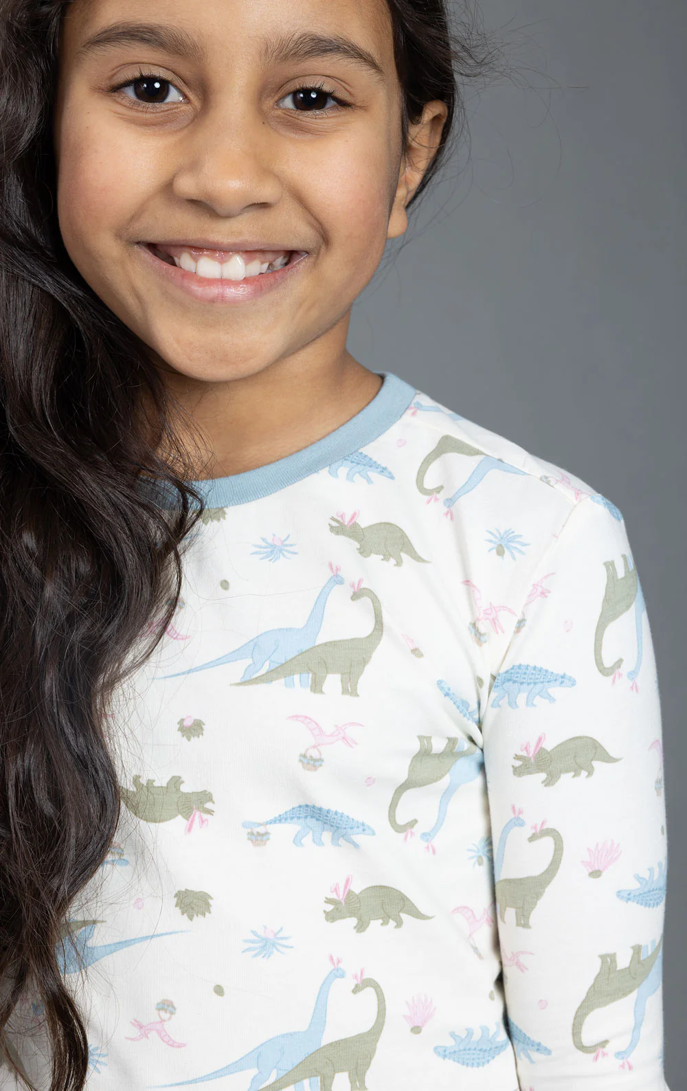 Dino Bunnies Unisex Kids Pajamas - Image 4