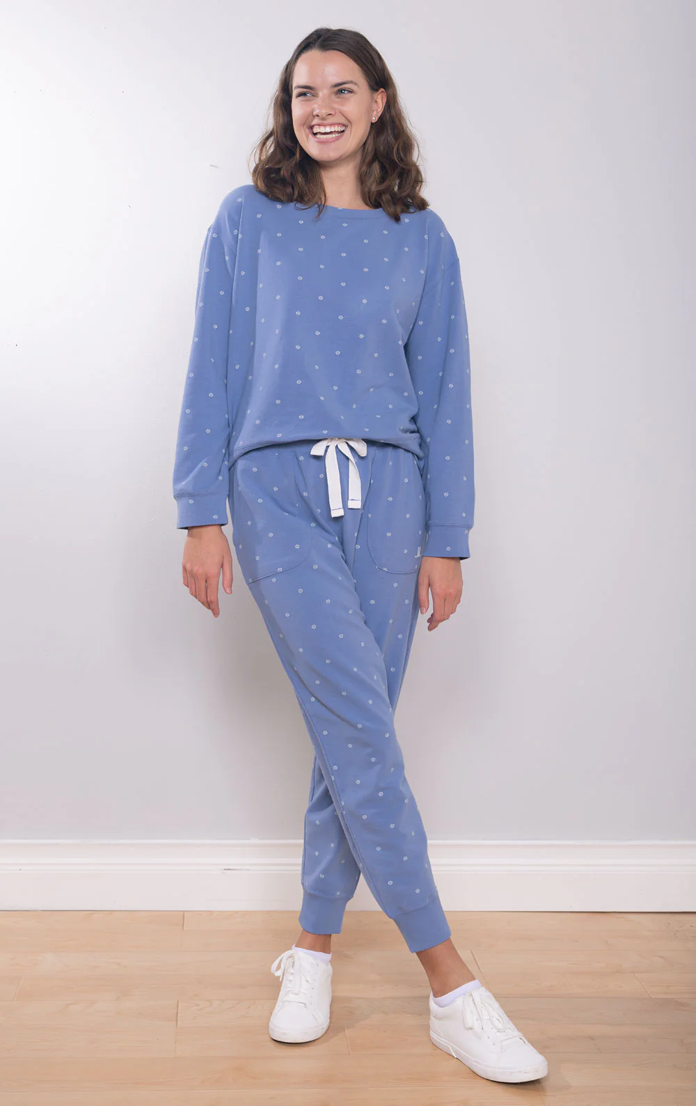 Ditsy Floral French Terry Jogger - Image 5