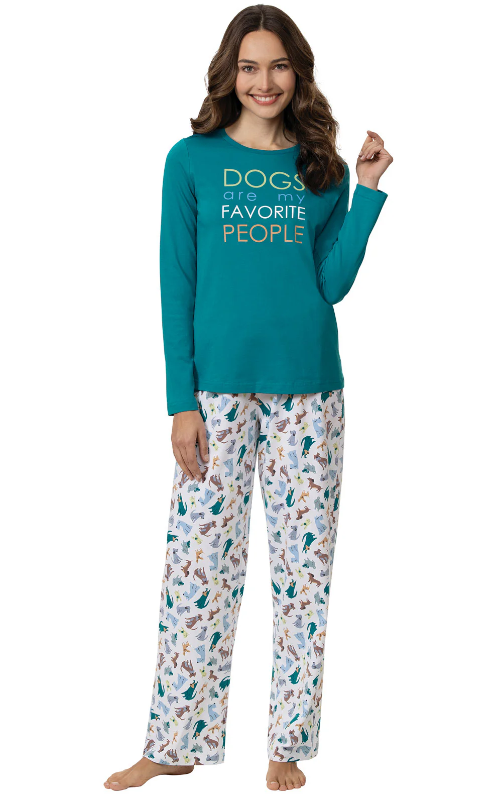 Dogs Are My Favorite Matching Pet & Owner Pajamas - Image 3