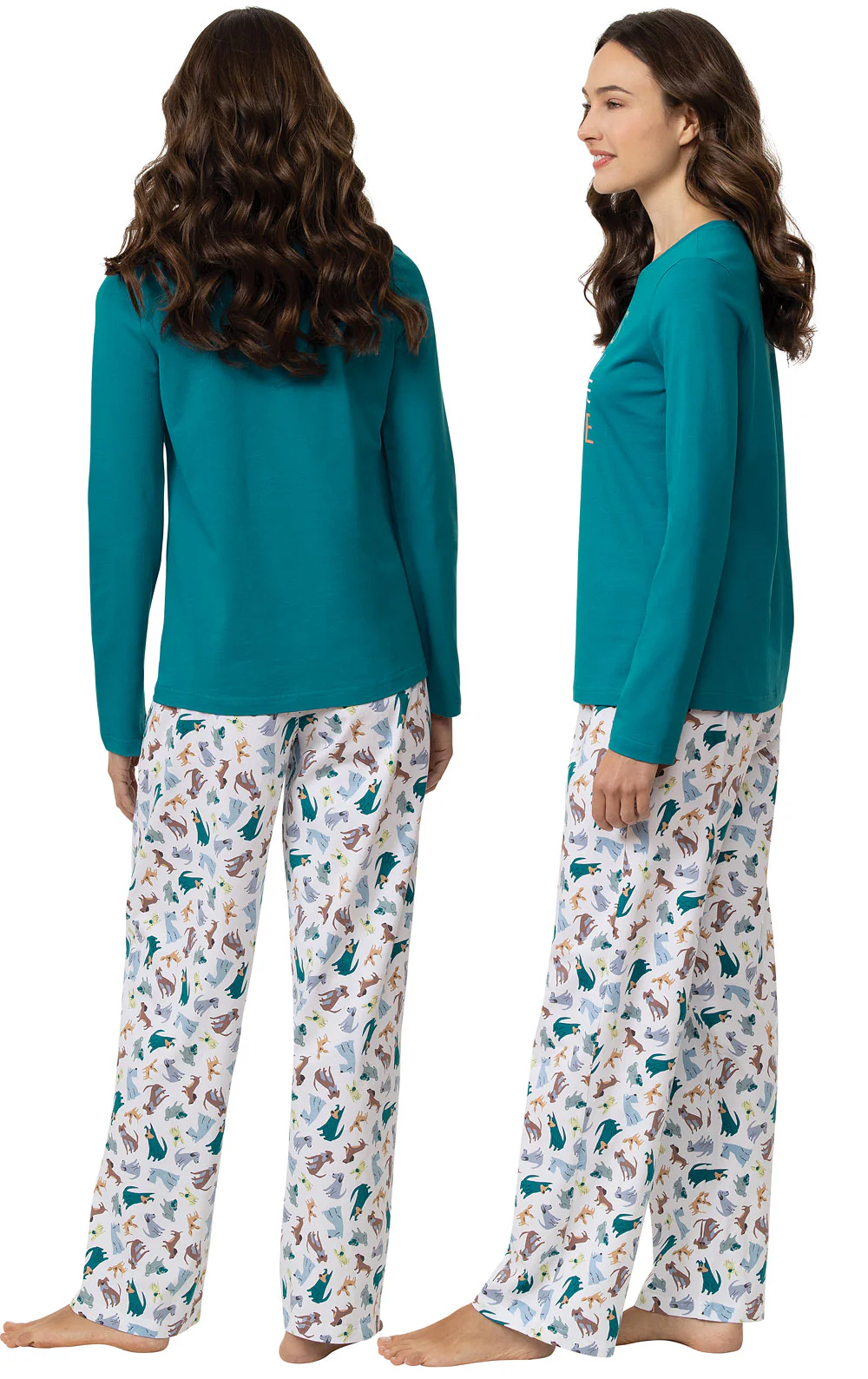 "Dogs Are My Favorite" Pajamas - Pet & Owner - Image 2