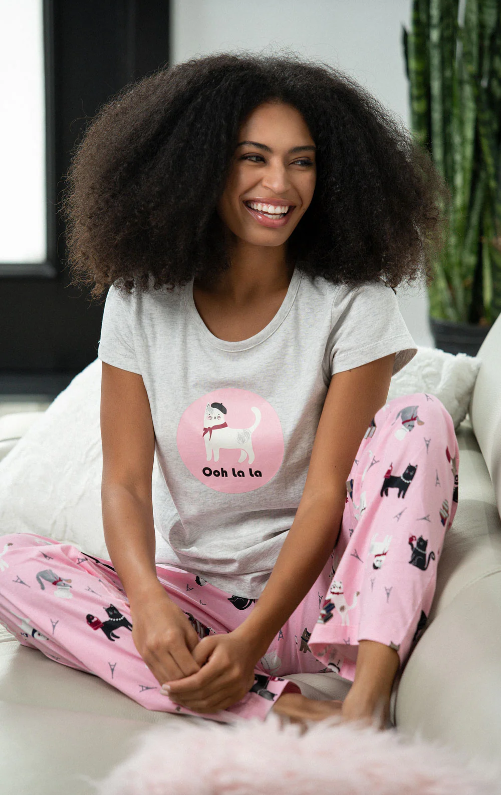 Dolman Sleeve Jogger Pajamas - Final Sale - Image 9
