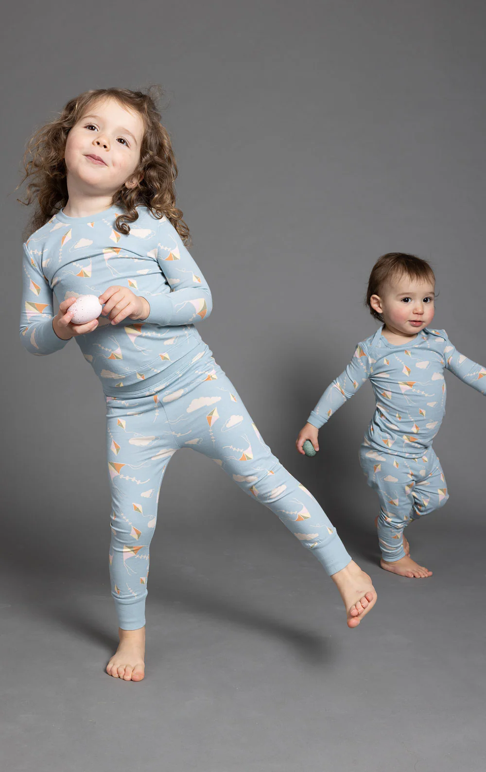 Dreamy Kites Infant Pajamas - Image 3