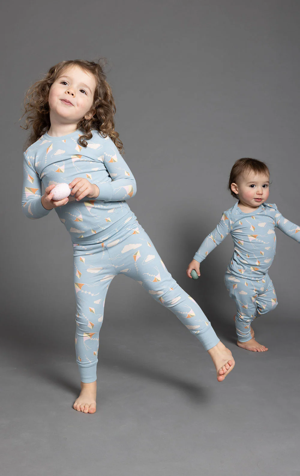 Dreamy Kites Toddler Pajamas - Image 4