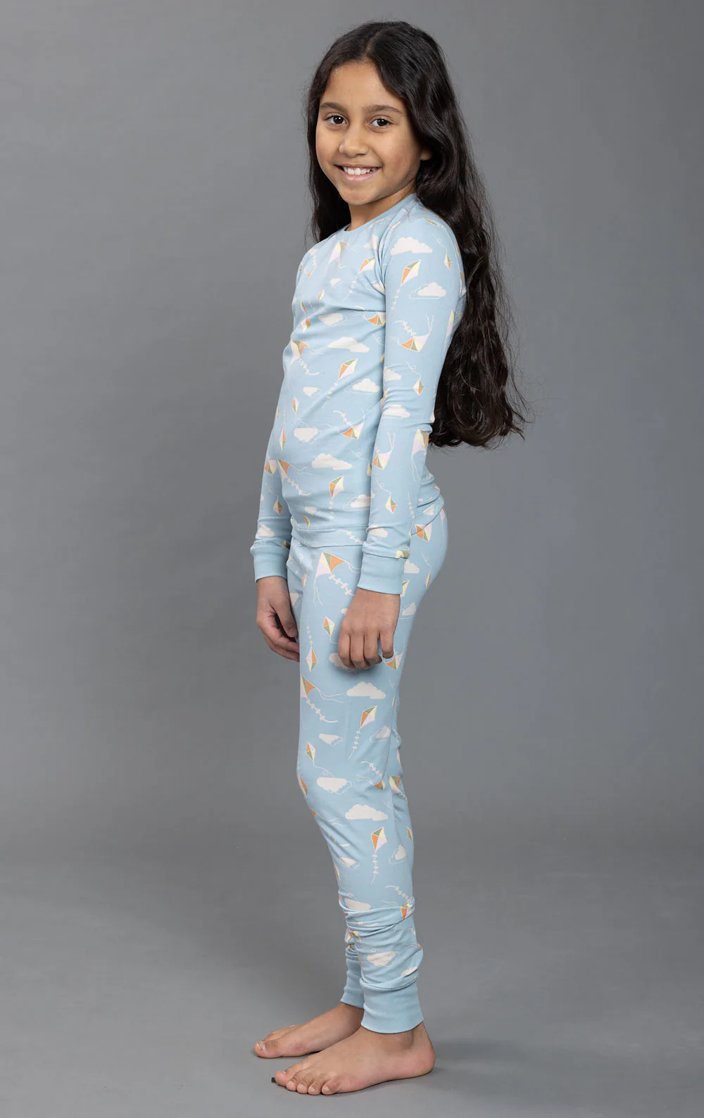 Dreamy Kites Unisex Kids Pajamas - Image 5