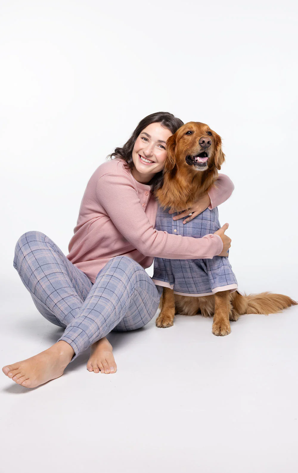 Dusty Plaid Comfort Knit Shirt - Pet & Owner - Image 5
