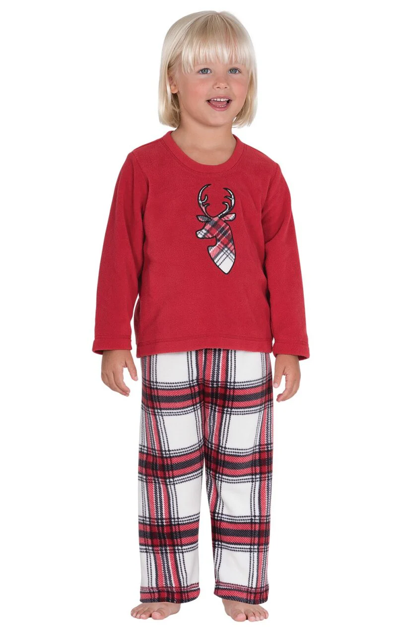 Fireside Fleece Pullover Toddler Pajamas - Final Sale