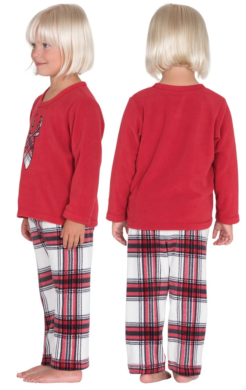 Fireside Fleece Pullover Toddler Pajamas - Final Sale - Image 2