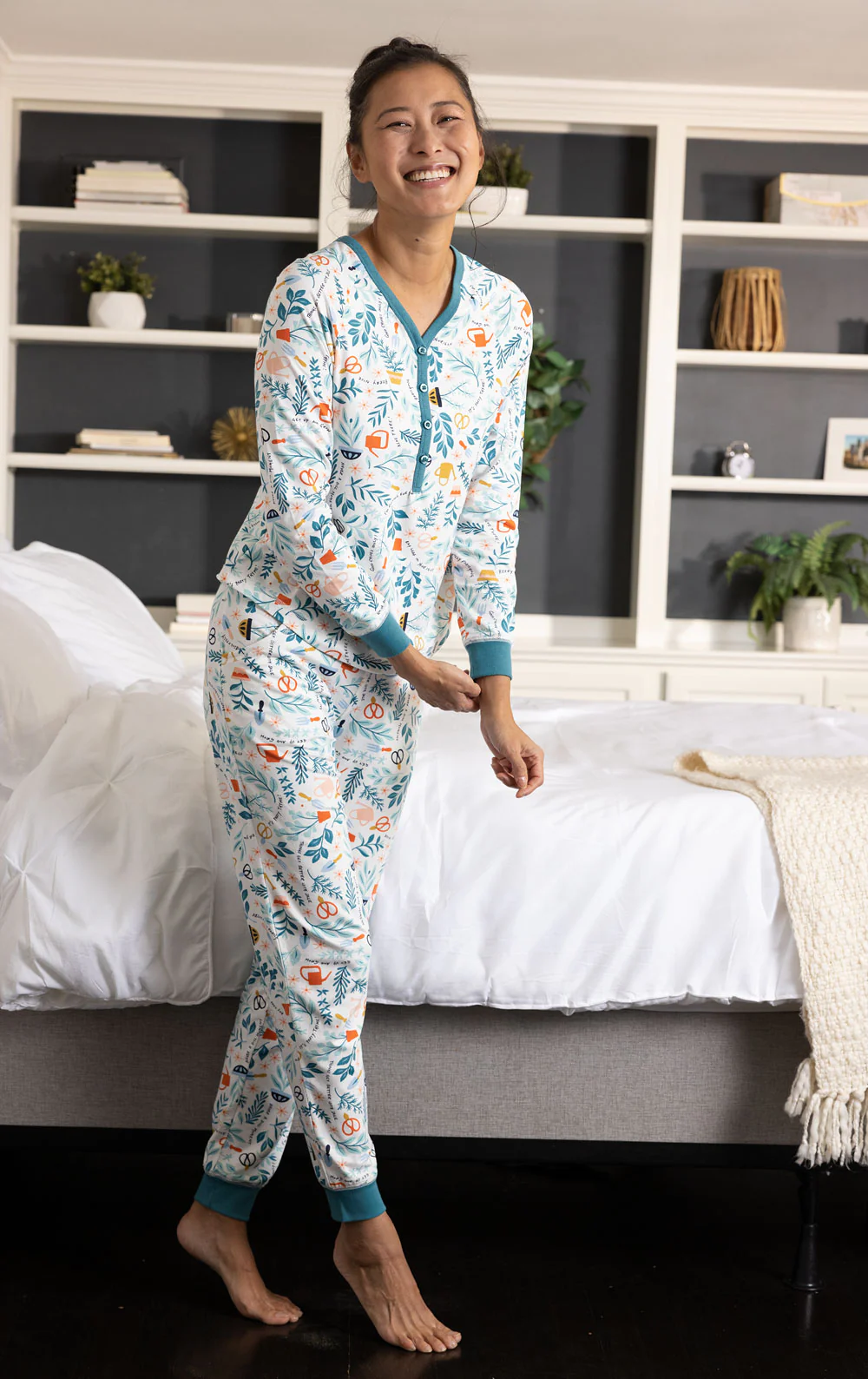 Garden Party Jogger Pajamas - Image 2