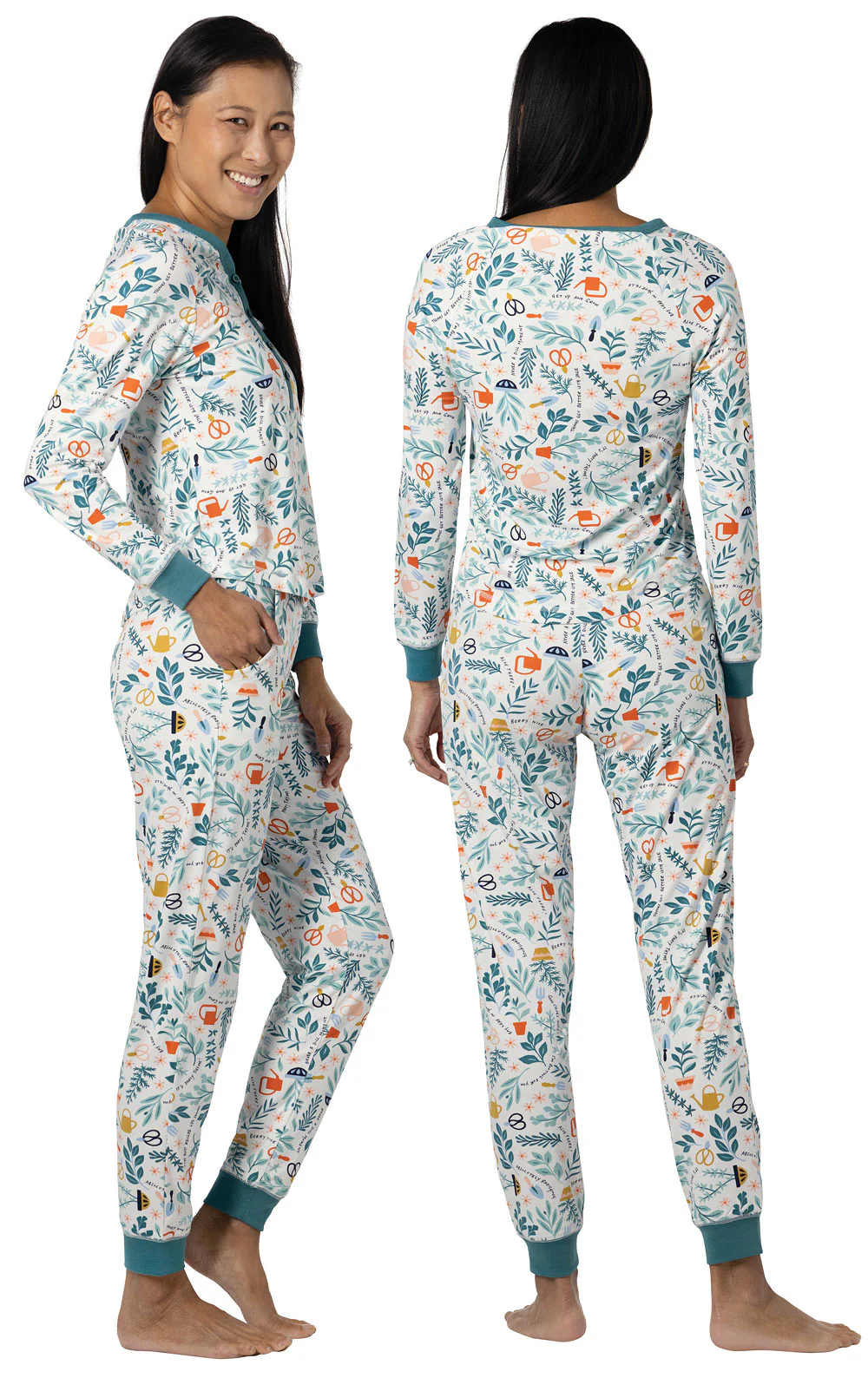 Garden Party Jogger Pajamas - Image 7