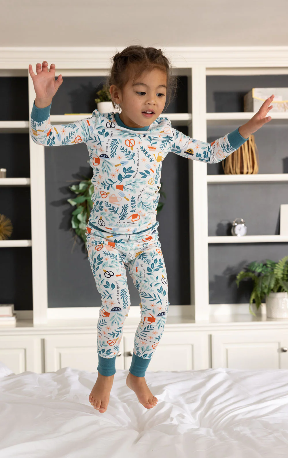Garden Party Toddler Pajamas - Final Sale - Image 5