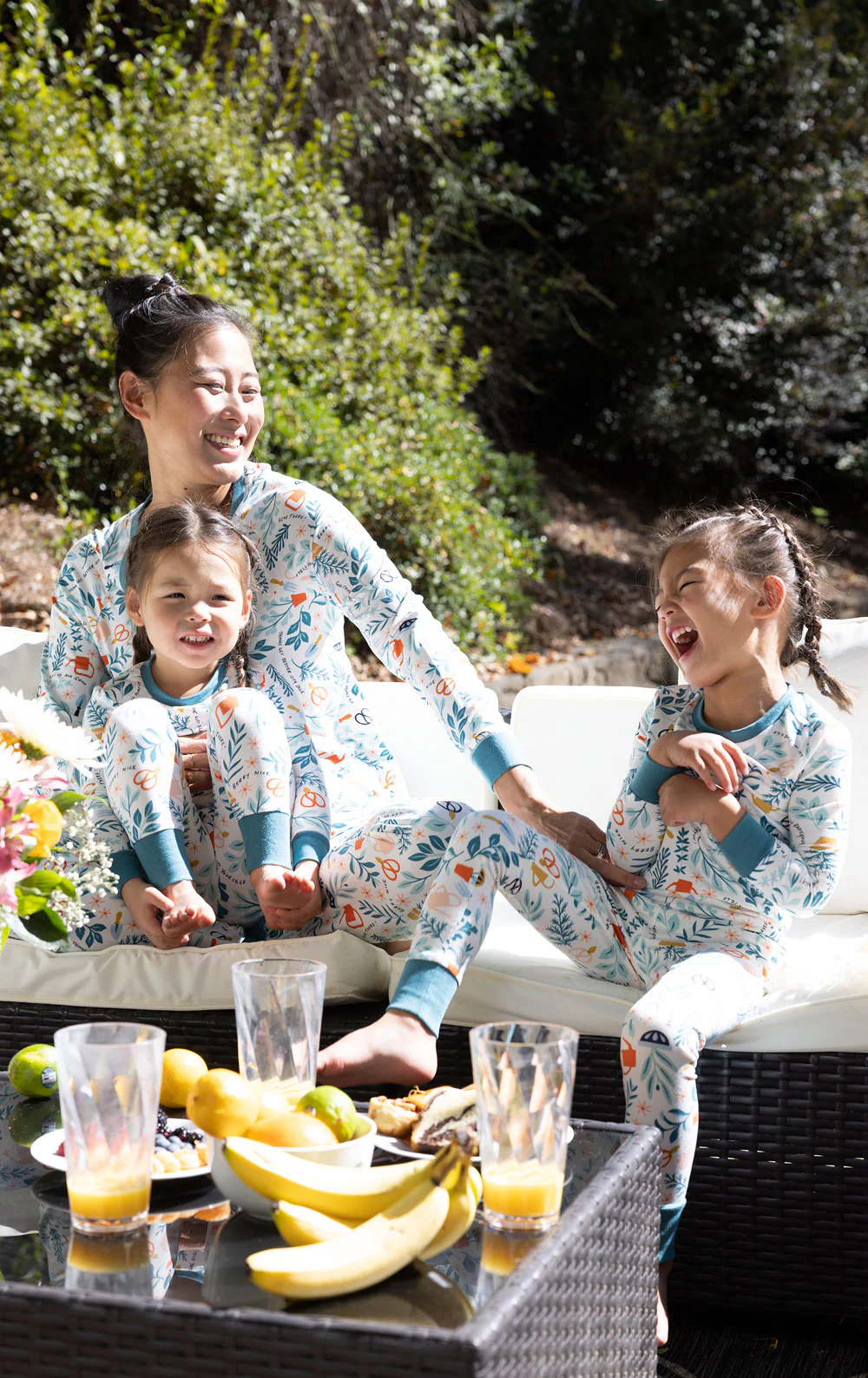 Garden Party Unisex Kids Pajamas - Image 4