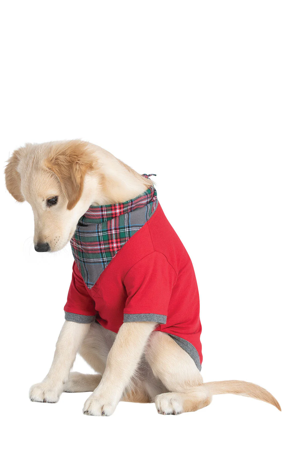 Gray Plaid Hoodie & Pant Pajamas - Pet & Owner - Image 6